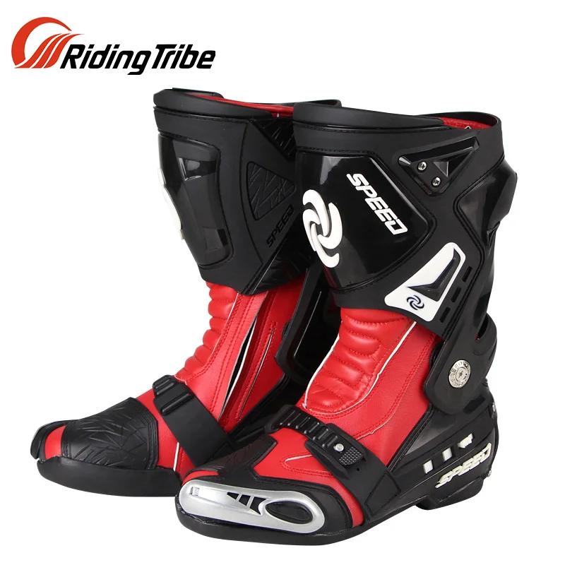 Riding Tribe Motorcycle Boots Motocross Off-road Racing Long Shoes Motorbike Accessories Outdoor Sports Men | Автомобили и