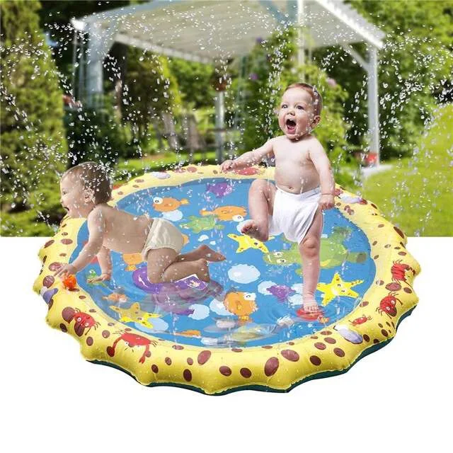 Открытый ПВХ opblaasbare водонепроницаемый коврик gras speelgoed strand vliegende schotel игровой коврик для воды kinderen opblaasbare pad