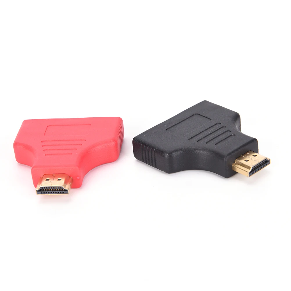 JETTING New Male To Female Y Switch Splitter Dual Converter Adapter For Xbox Blueray DVD players PS3 |