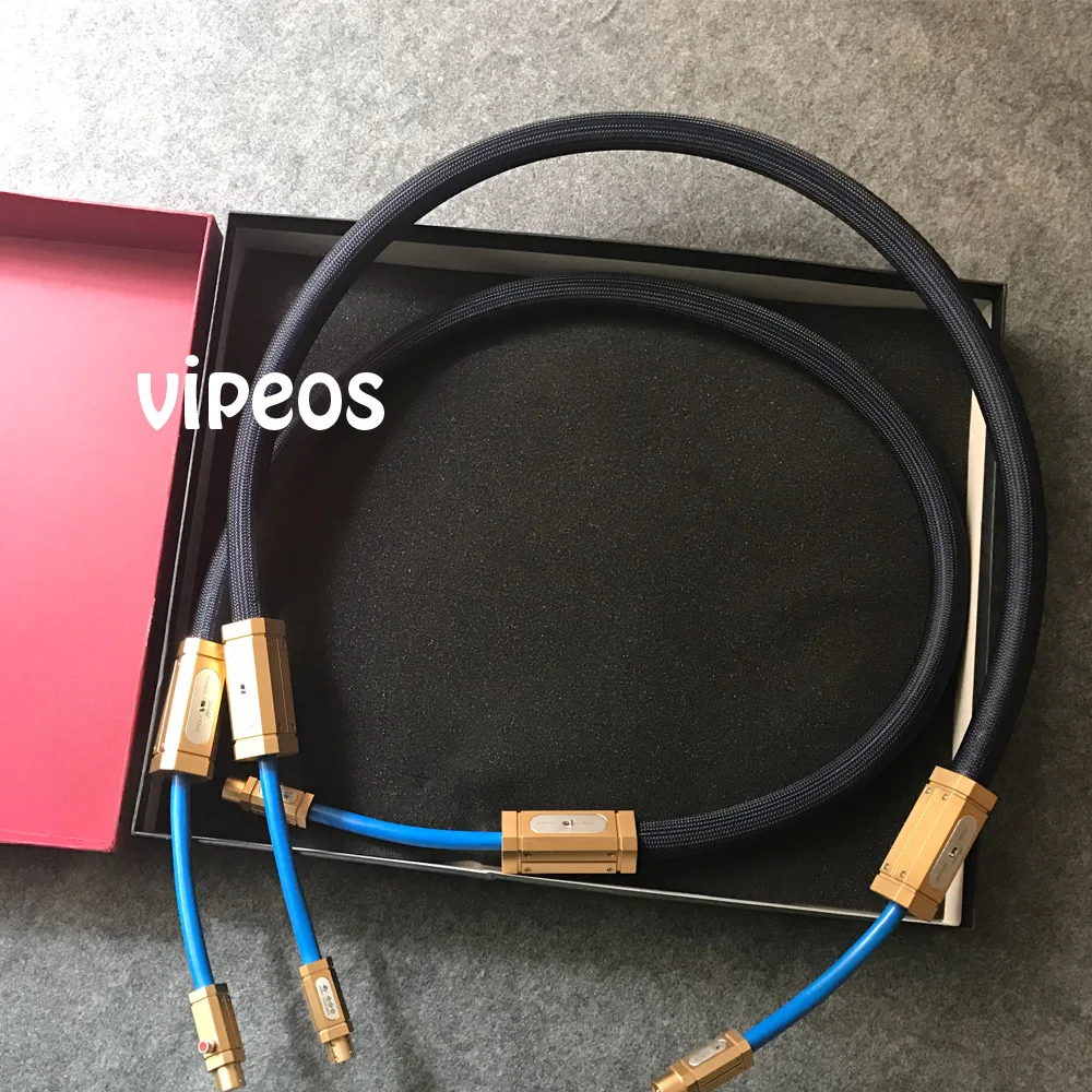 Hi End Тройной Короны XLR аудио соединительный кабель без коробки|audio interconnect