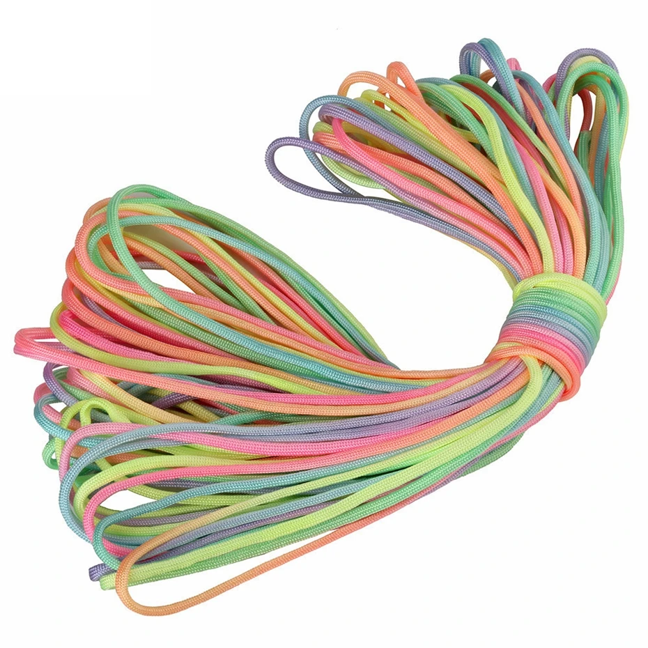 YINGTOUMAN 5MM 7 stand Cores Paracord for Survival Parachute Cord Lanyard Camping Climbing Rope Hiking Clothesline | Всё для походов и
