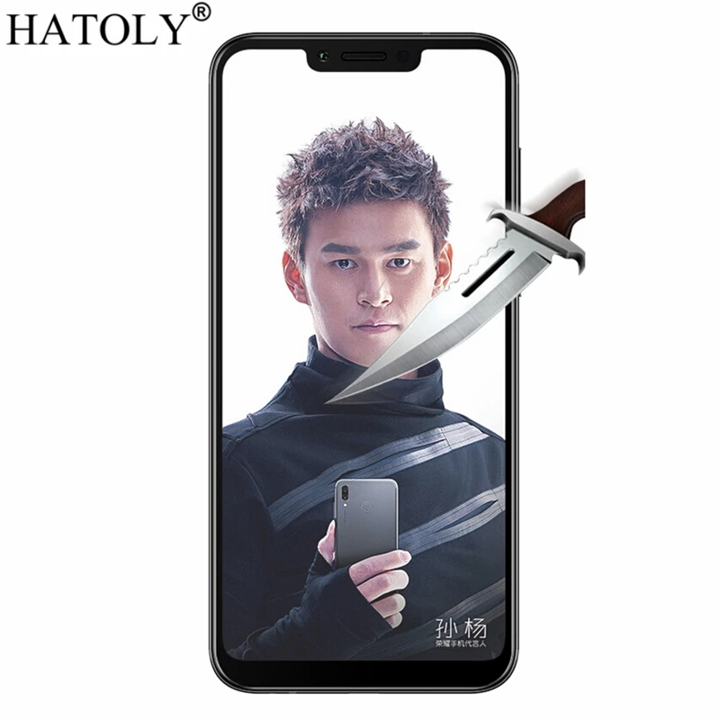 Закаленное стекло для Huawei Honor Play защитная пленка экрана полное покрытие 3D с