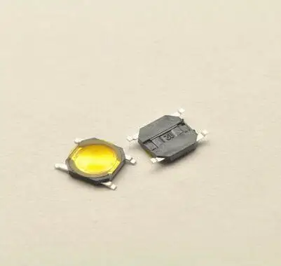 50 шт. 4 7*4 7*0 8 мм контактный SMT SMD металлический Тактильный кнопочный переключатель