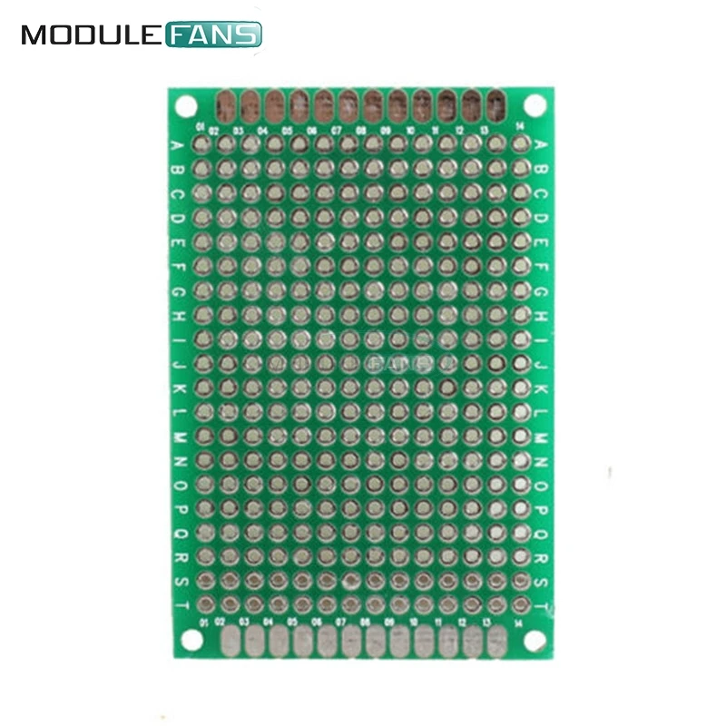 5 шт. FR-4 двухсторонний Прототип PCB 280 точек отверстие Луженая универсальная макетная плата 4x6 4*6 см 40 мм x 60 мм