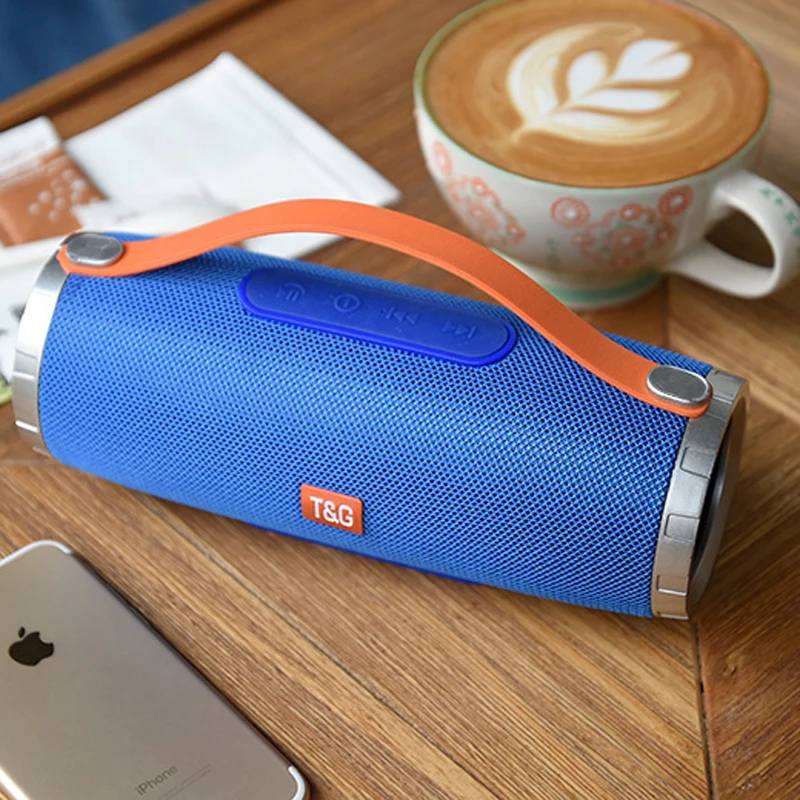 Большой беспроводной портативный Bluetooth динамик колонка FM радио USB AUX музыкальный плеер бум бокс открытый динамик 10 Вт caixa де сом звук
