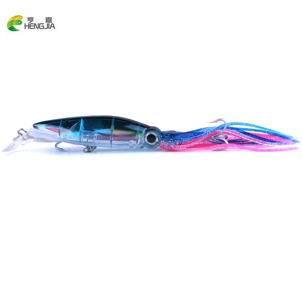HENGJIA горячая Распродажа 6 шт. 14 см 40 г 1 # крючки мягкие приманки большие