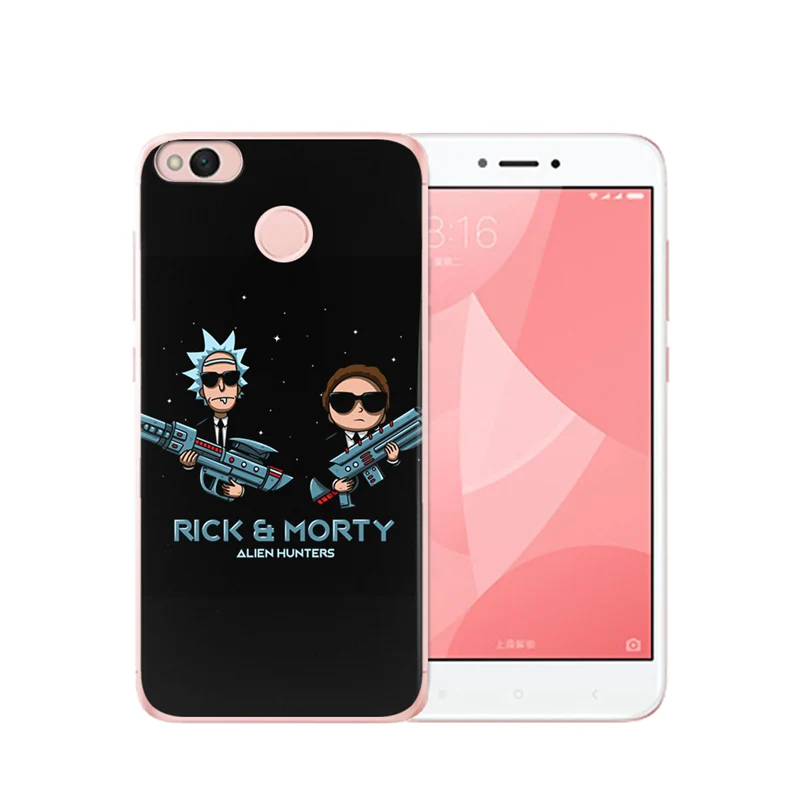 Rick And Morty Phone Case Cover For Xiaomi Redmi 3S Pro 4X 4A 5A 5 Plus Note 3 4 6 6A Mi A1 5X Luxury Soft TPU Silicone funda |