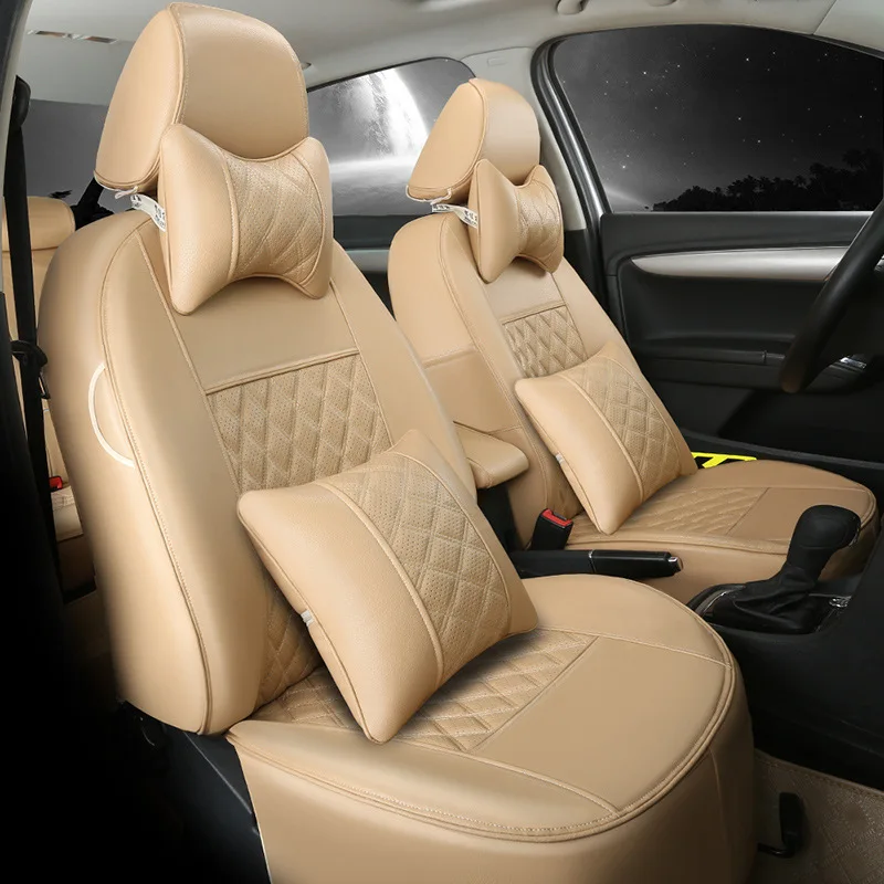 

car seat covers leather cushion set for Peugeot 301 2008 308 408 508 3008 RCZ 208 4008 308S Caddy Combi VR6 multivan Golf GTI CC