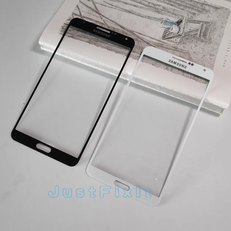 Сменное внешнее стекло для samsung Note3 N900 N9005 LCD сенсорный экран переднее внешняя