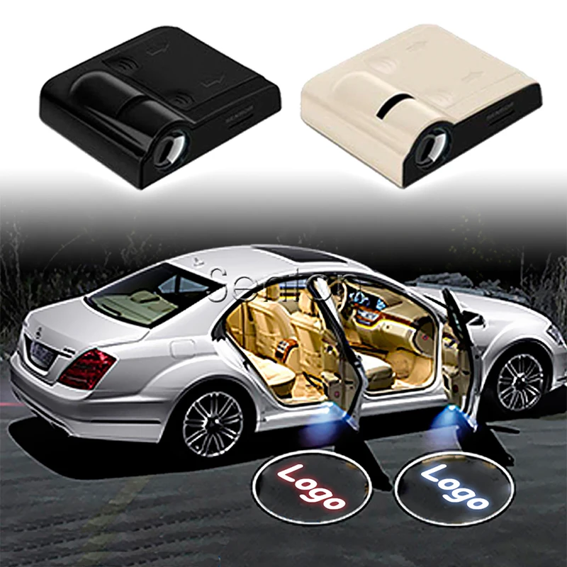 Автомобильная дверная лампа для Skoda Rapid Fabia Yeti Peugeot 206 308 207 407 406 301 307 Opel Vectra C Insignia Mokka