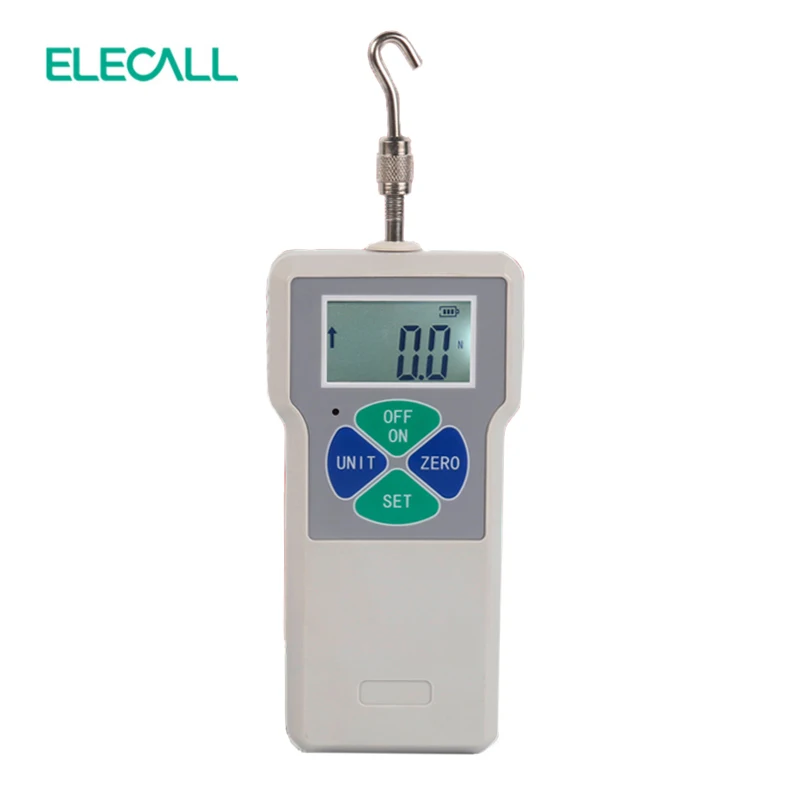 ELECALL ELK-500 Цифровой Динамометр Измерение силы инструменты тестер тяги цифровой толкатель манометр метр