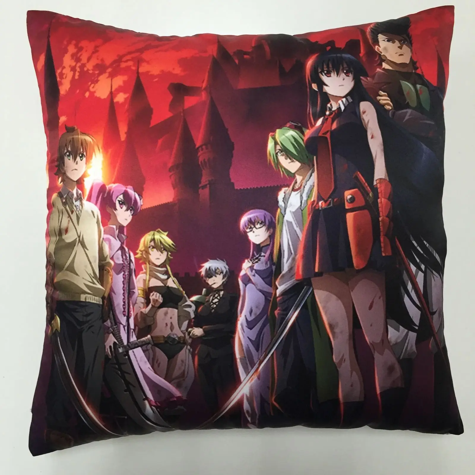 Новый Akame ga Kill! Аниме Манга Двусторонняя Подушка Чехол s обнимая для подушки косплей подарок 272|akame kill|cosplay akame