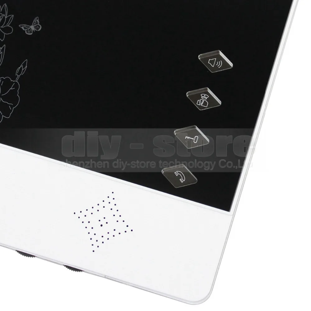 4-проводной видеодомофон DIYSECUR качество 4 3 дюйма аудиовизуальная Система домофона