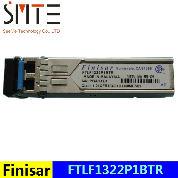 

Оптический приемопередатчик Finisar FTLF1322P1BTR 622M-1310NM-15KM-SM-ESFP