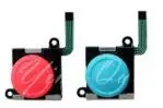 1 red 1 blue joystic Сменный 3D Аналоговый джойстик для пальца, палка для переключателя shand, пряжка для переключателя Nitendo, NS NX, Joy-Con, замена, ремонт - Цвет: 1 red 1 blue joystic