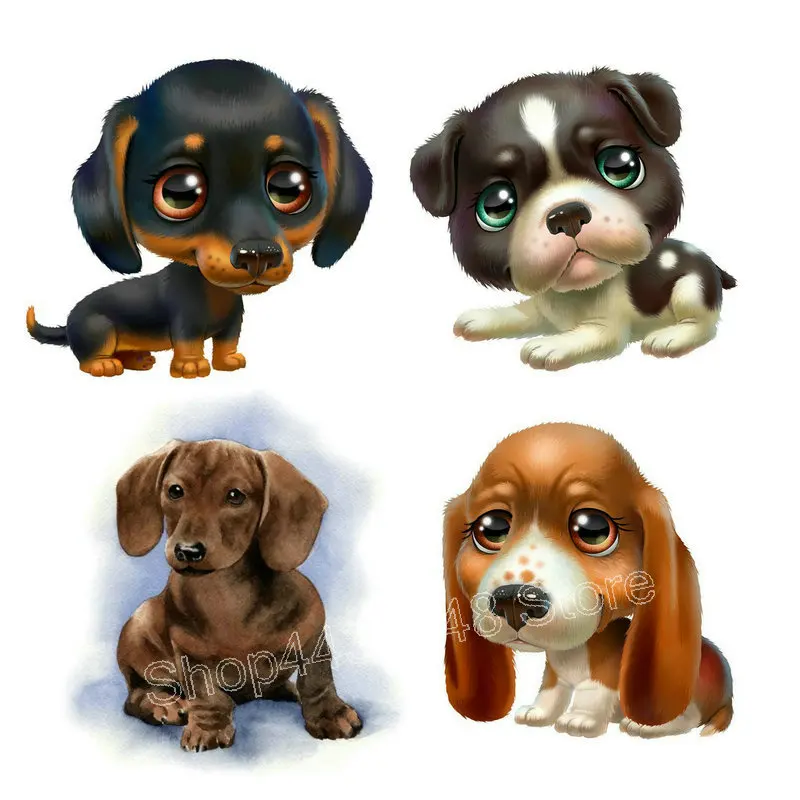 Горячая новинка Алмазная вышивка собака Милая животная картина крестиком