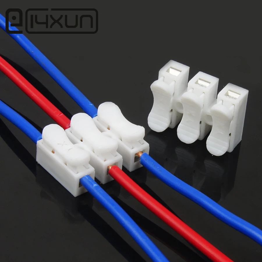 5PCS CH-3 UL IEC Press Type PP Splice PlasticTerminal Live/Null/Earth fast Wire Connector for 0.5-2.5m2 Cable | Обустройство дома