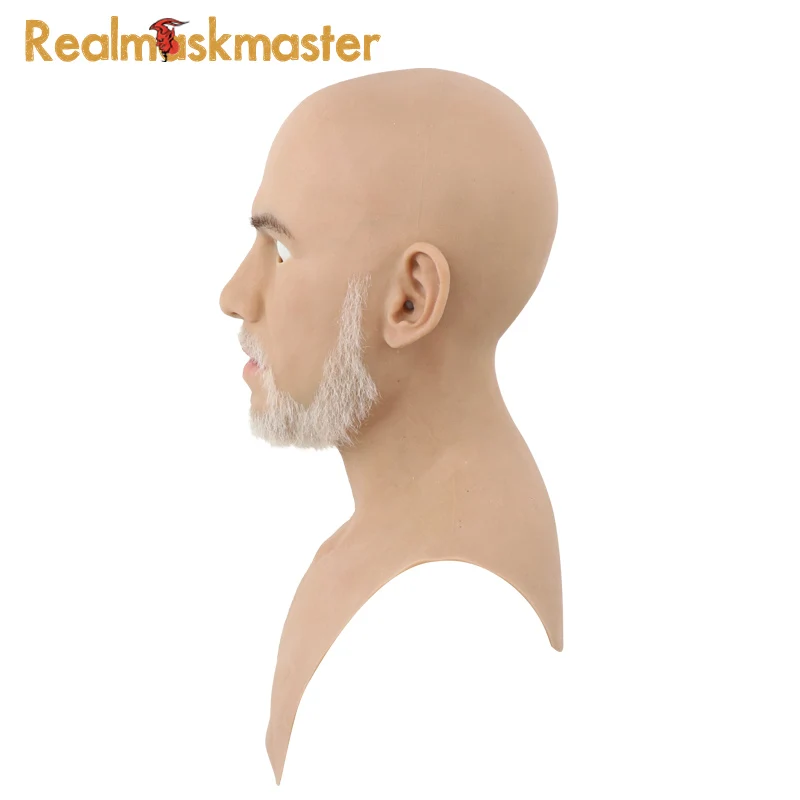 Realmaskmaster Реалистичная искусственная силиконовая маска для взрослых и мужчин на