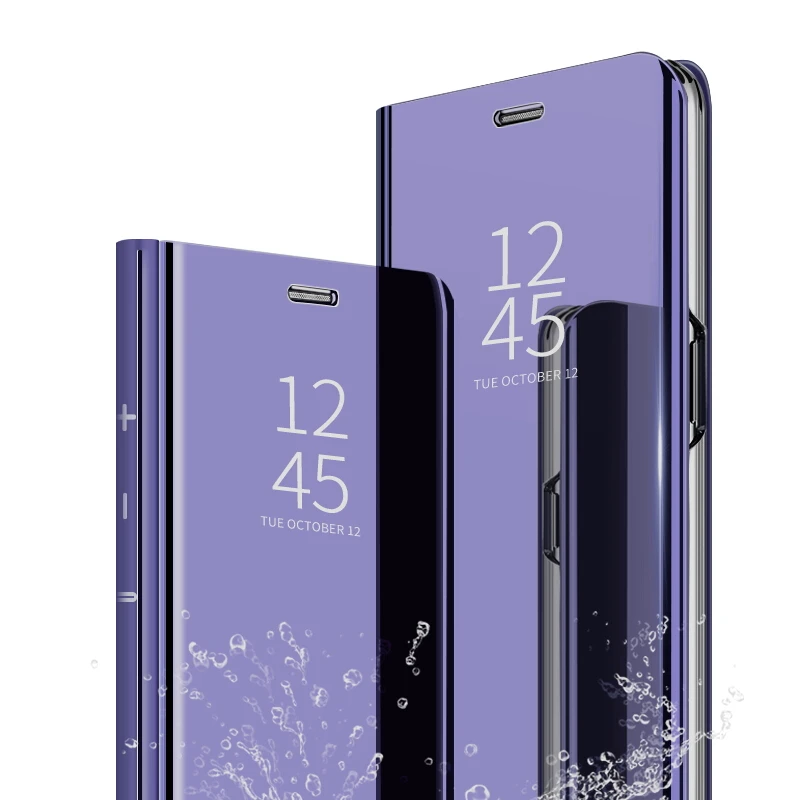 Роскошный зеркальный чехол Smart View Флип Чехол для Samsung Галактика A9lite A6 A8 J3 J4 J6 J7 J5 J7 J2 J3 J5 J7Pro J2 J5 J7prime