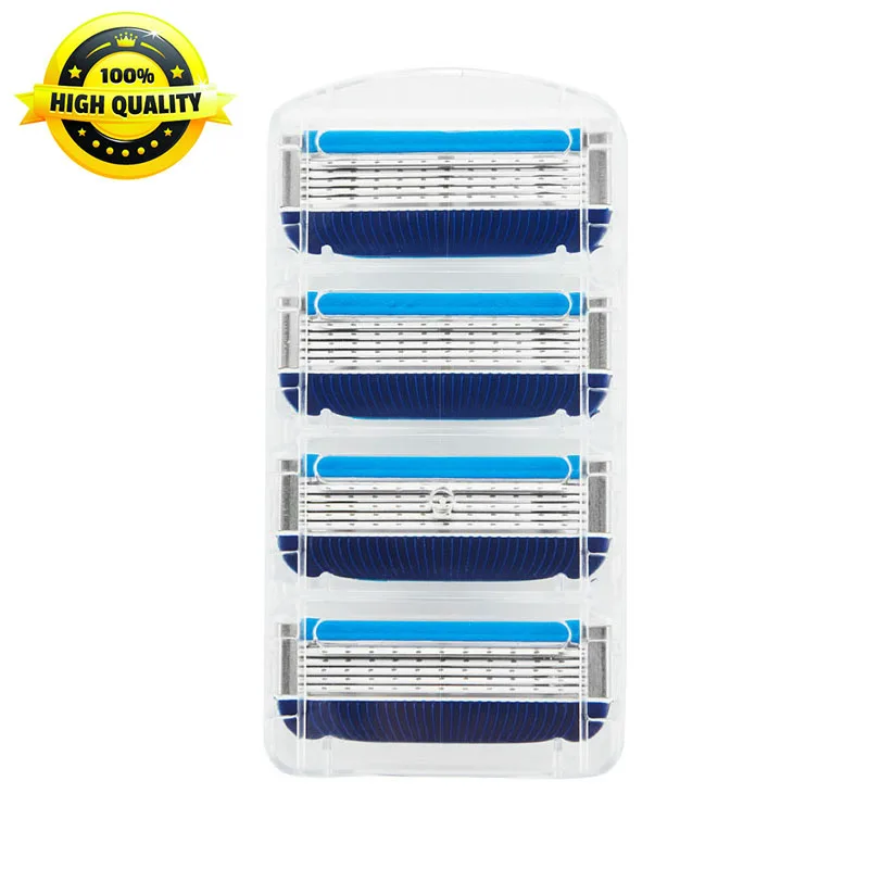 4 шт./упак. бритвенное лезвие для мужчин забота о лице безопасность бритья