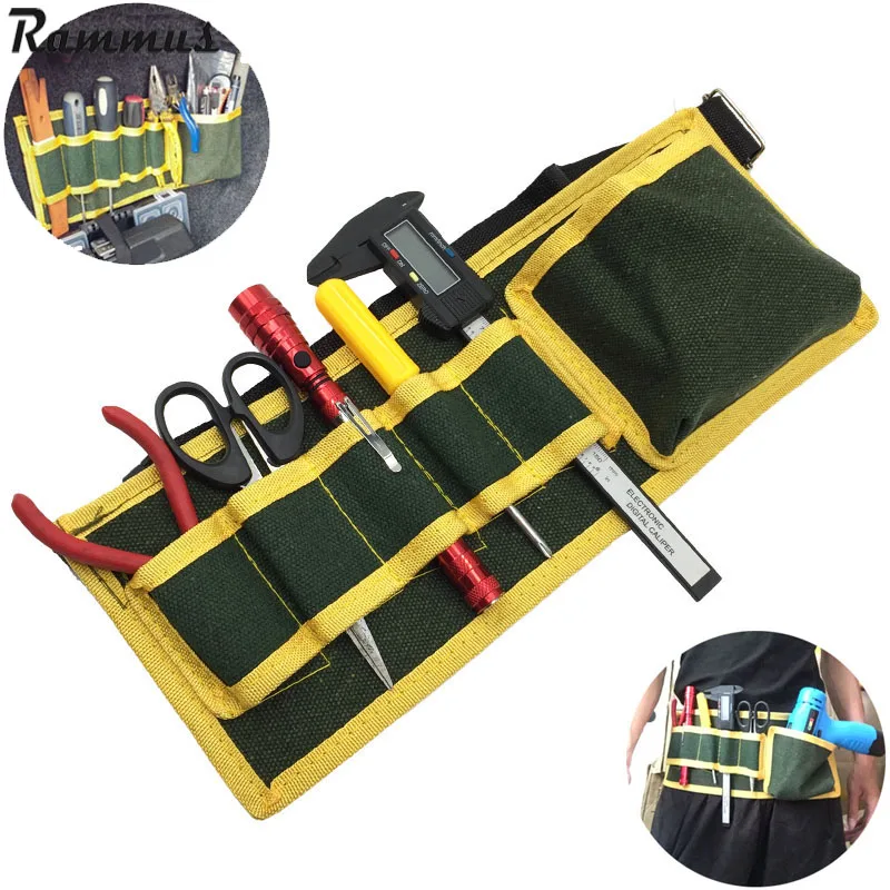 Многофункциональный инструмент холст мешок безопасным ремень Чехол утилита