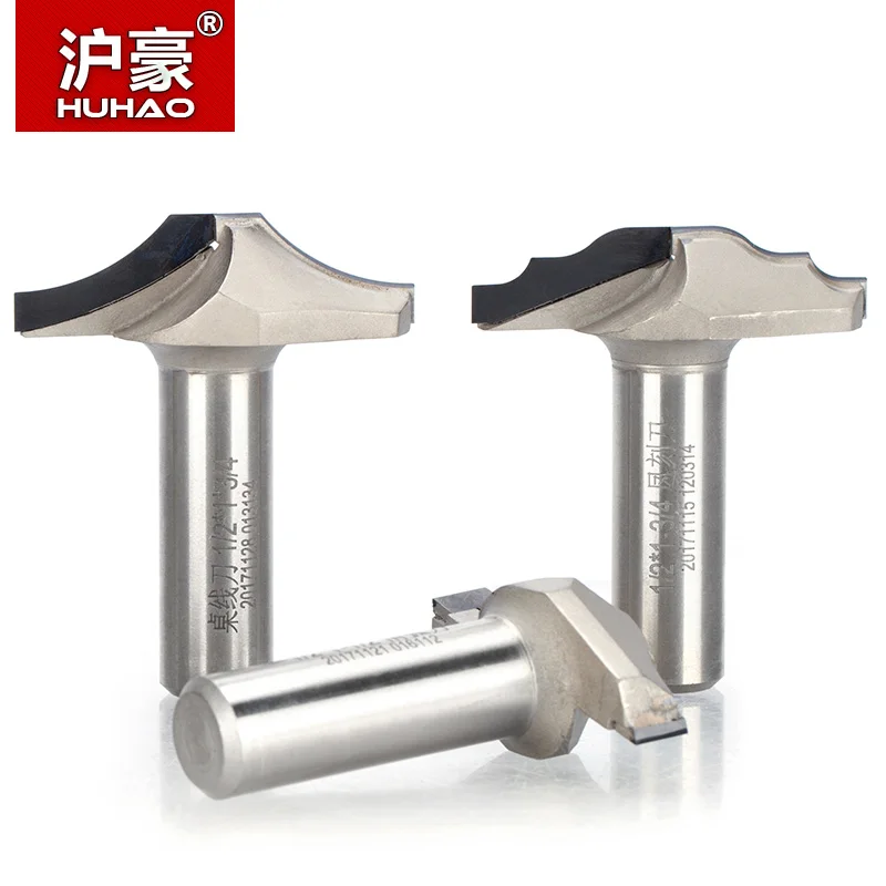 HUHAO 1 шт. 1/2 &quotхвостовик Алмазное покрытие CVD фрезерные кромки формы Endmill