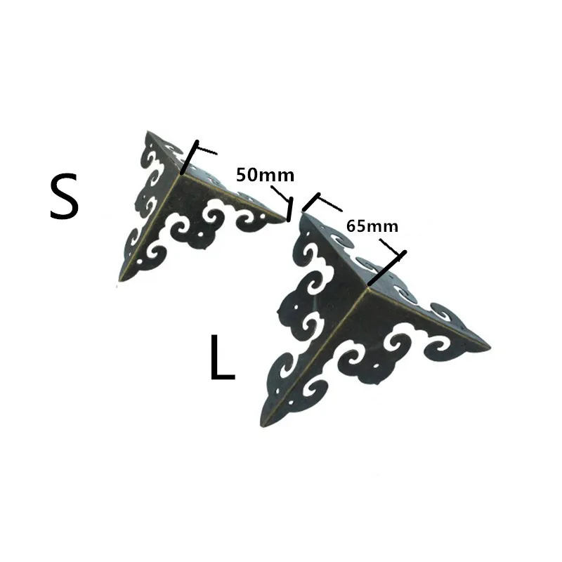 Деревянная коробка облако Coner винный чехол Винтажный треугольные углы Античная