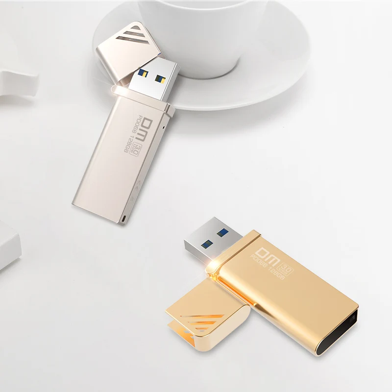 DM специальное предложение USB флеш-накопитель 128 ГБ металл 64 флешка 3 0 карта памяти