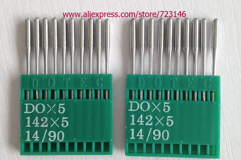 

10PCS quality Industrial Sewing machine needles DOx5 142x5 KN SIN FOR Durkopp Brothers JUKI Gemsy SIRUBA Singer