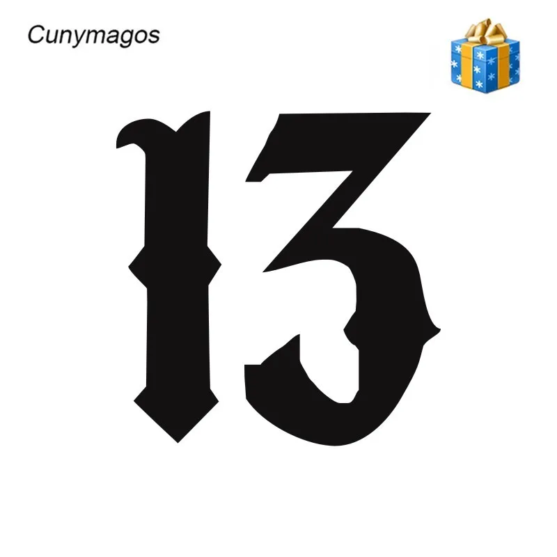 Cunymagos художественный шрифт 13 модные наклейки для стайлинга автомобилей