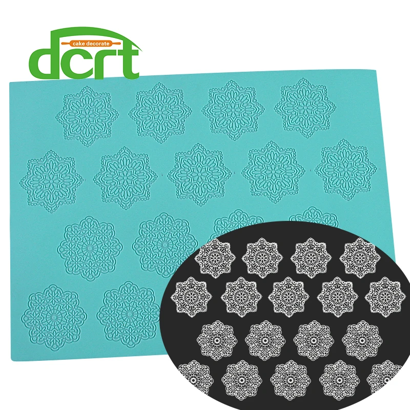 Силиконовая кружевная форма для торта украшения выпечки|silicone lace|cake decoratingembossing mat |
