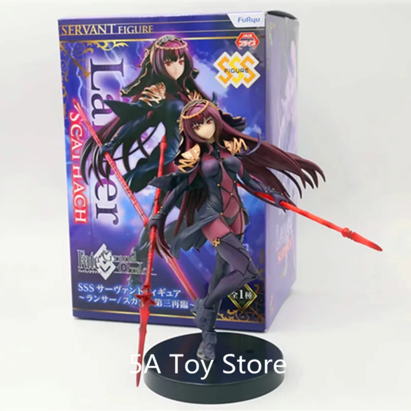 Fate Grand Order Lancer Scathach слуга ПВХ Фигурки Коллекционная модель игрушки куклы Brinquedos