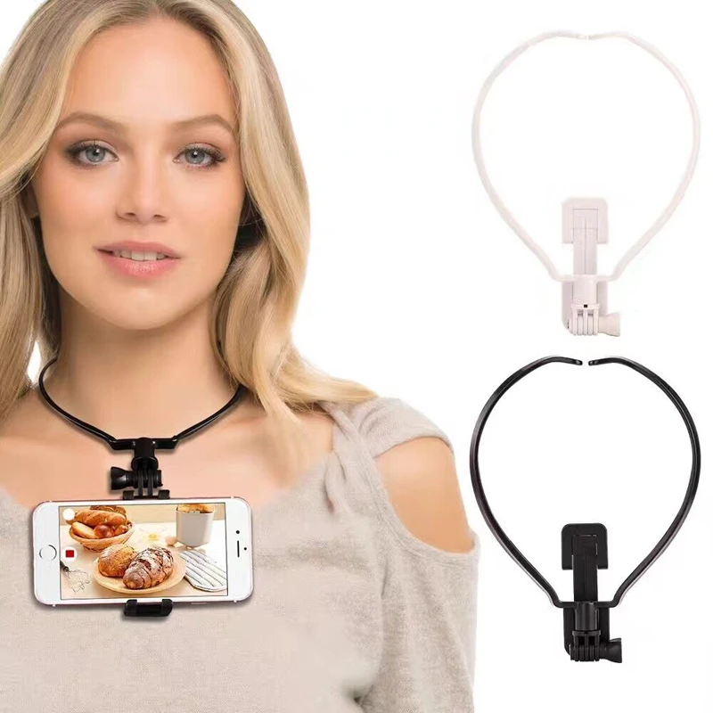 Хэндс фри крепление для телефона пригодно шеи держатель смартфона Iphone Samsung Huawei Sony