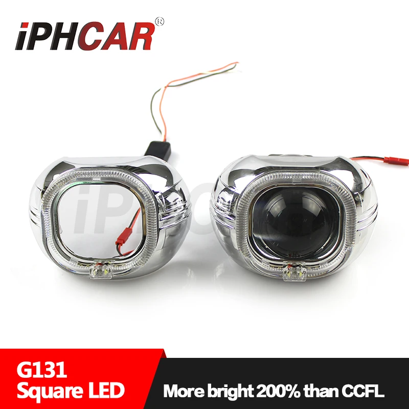 Автомобильный Стайлинг IPHCAR с биксеноновым светодиодным кольцом и линзами