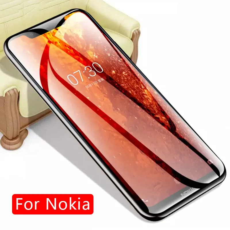 Защитное стекло для Nokia 2 1 3 5 6 7 8 закаленное защита экрана на Nokia2.1 Nokia3.1 Nokia5.1 Nokia6.1