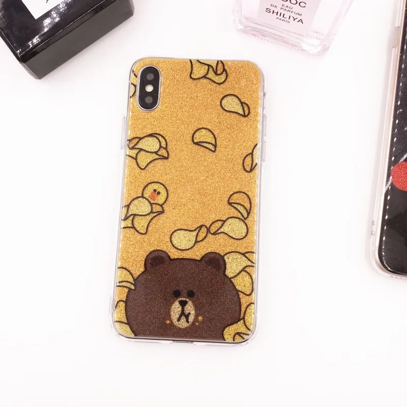 Mouplayca симпатичный чехол для iphone 8 плюс IPHONE 6 6S прекрасный росток несут задняя