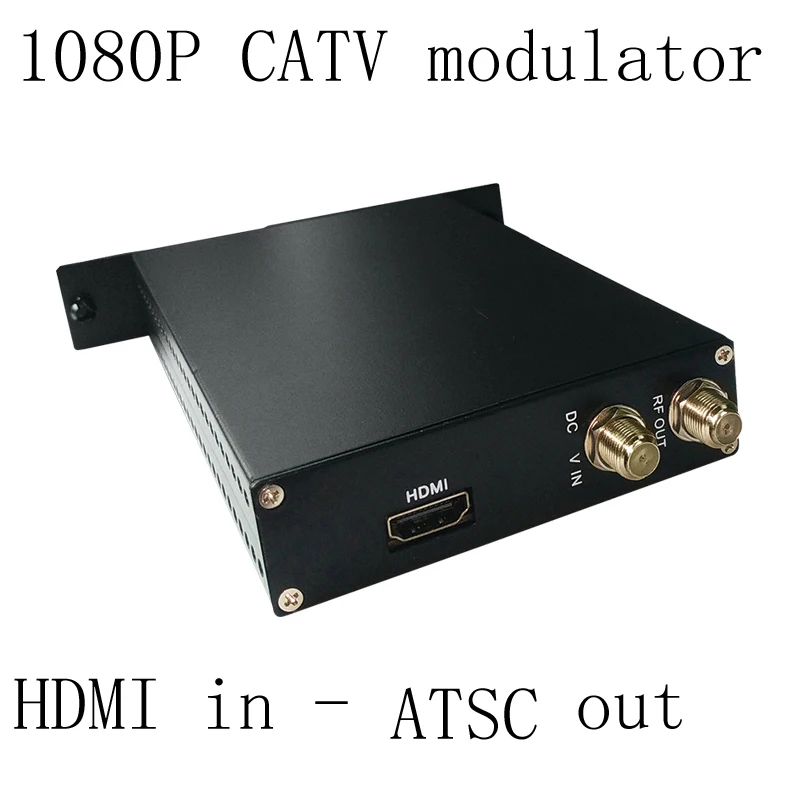 SKD2718, 1080P AV HDMI to ATSC encoder modulator Digital TV Headend QAM RF Modulator ATSC digital 1080P modulator