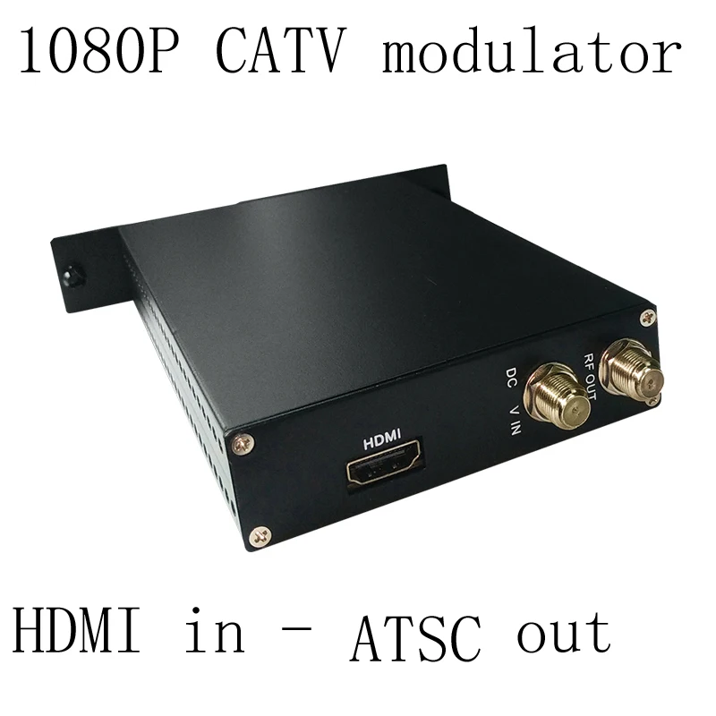 SKD2718 1080P AV HDMI к ATSC модулятор кодировщика цифровой ТВ Headend QAM RF модулятор|digital tv