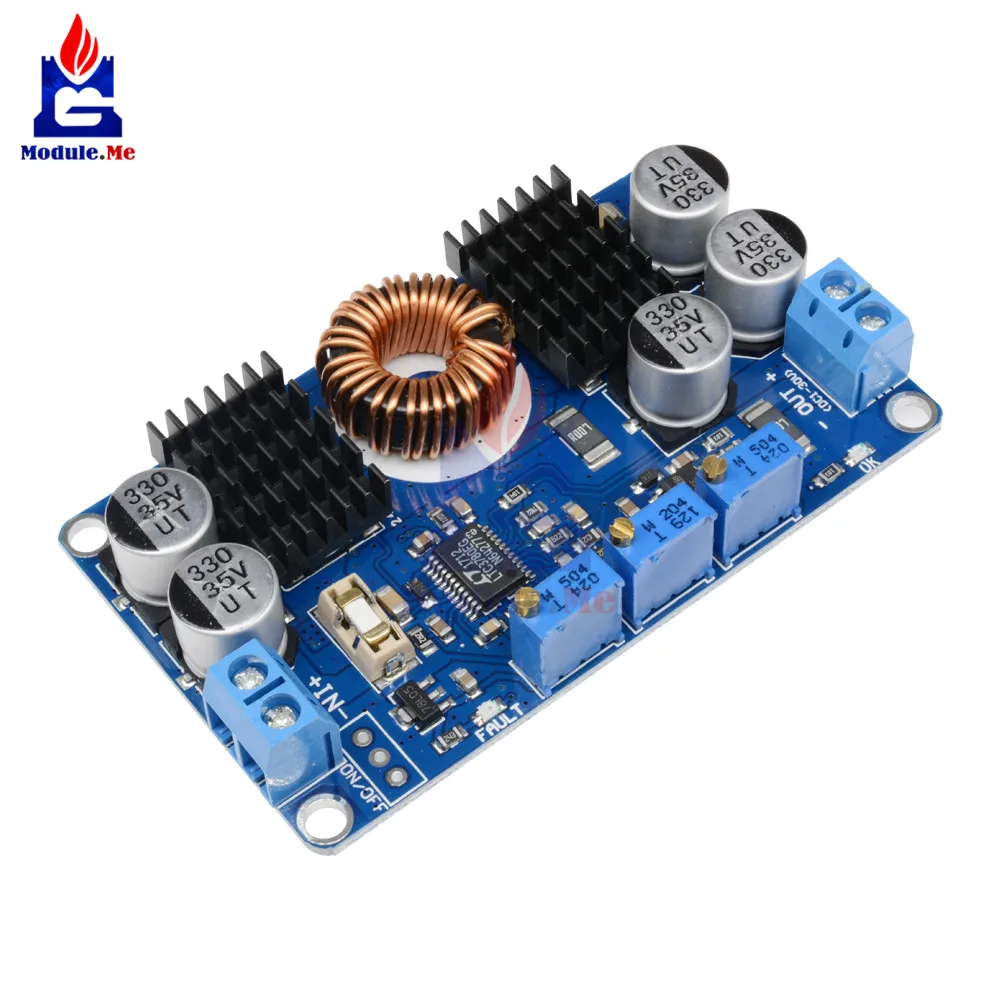 LTC3780 10A DC 5V-32V to 1V-30V Voltage Automatic Step Up Down Regulator Charging Module Board Automatically regulator | Электронные