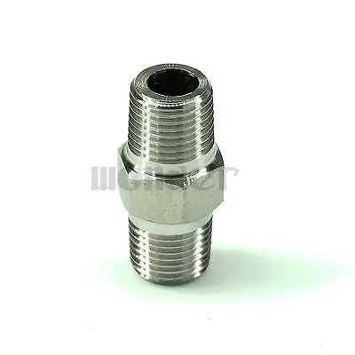 1/8 &quotNPT Male 304 из нержавеющей стали с шестигранным ниппелем кованый фитинг для