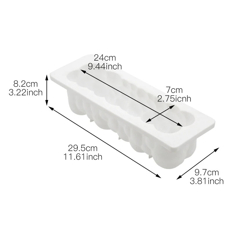 Силиконовые формы для украшения торта сковорода 3D пузыря форма выпечки