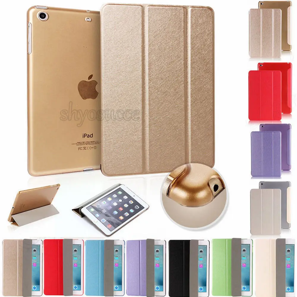 Чехол из искусственной кожи чехол для iPad mini 4 Шелковый Тонкий прозрачный