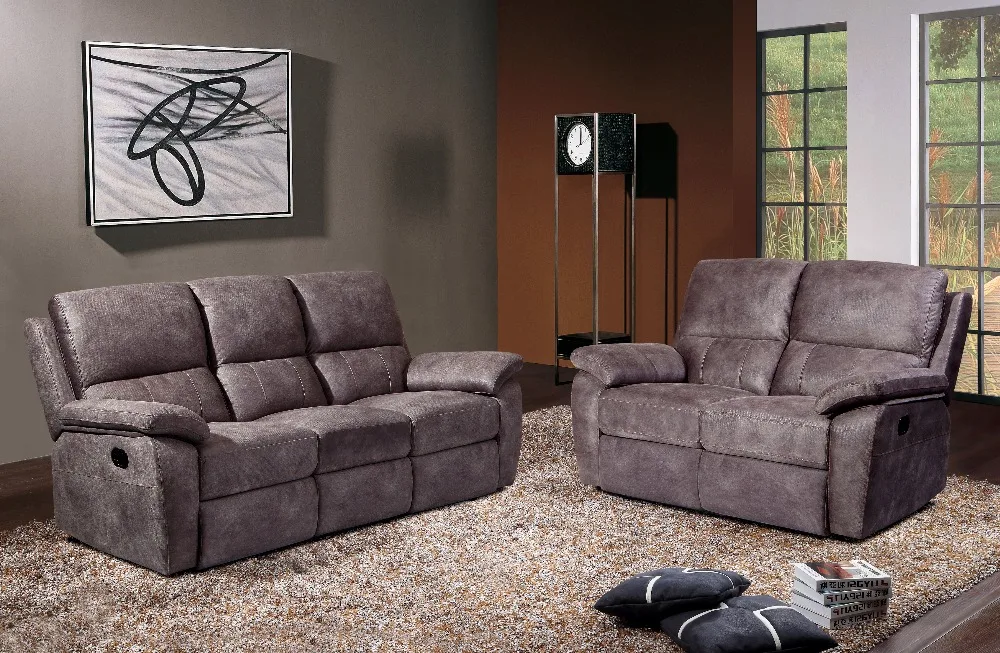 

Wholesale living room sectional sofa with recliner YB581-B