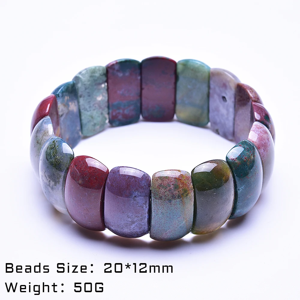 Женские браслеты с натуральным камнем Asingeloo эластичные ручной работы из