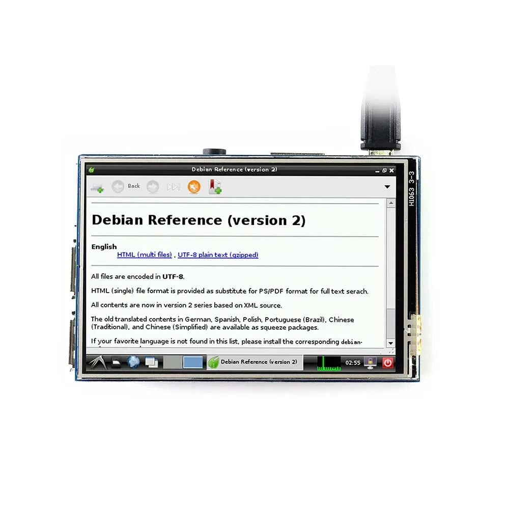 Waveshare 3 5 дюймовый RPi LCD (B) 320*480 IPS TFT сенсорный экран для всех Raspberry PI XPT2046 контроллер