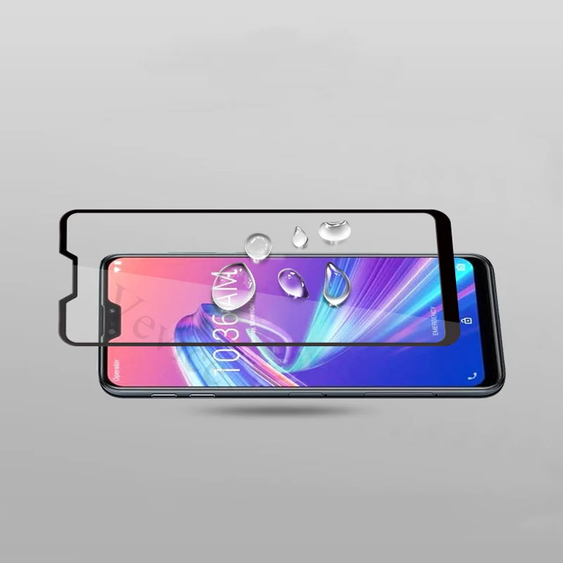 Закаленное стекло для ASUS Zenfone Max Pro M2 ZB631KL с полным покрытием защитная пленка