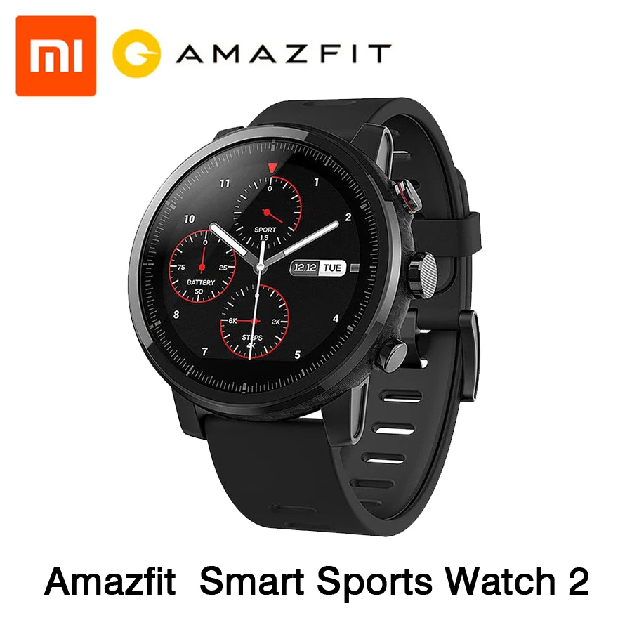 [Английская версия] умные спортивные часы Xiaomi Huami Amazfit Stratos 2 GPS 5ATM 1 34 'ɲ.5D экран