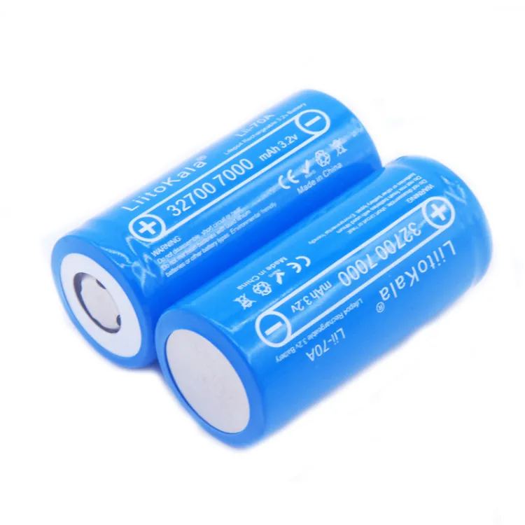 

NEW Lii-70A LiitoKala 3.2 V 32700 6500 mah 7000 mAh battery LiFePO4 35A 55A High Power Maximum Continuous Discharge Battery