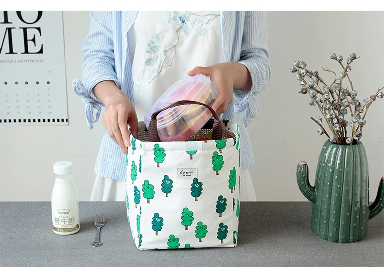Переносная сумка для еды, свежая, для обеда, водонепроницаемая, термоизолированная, для закусок, для пикника, сумка для переноски, сумка для хранения, для путешествий, для обеда, сумка для еды