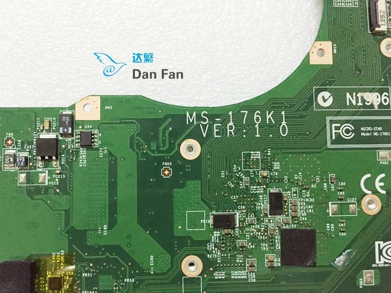 MS 176K1 VER: 1 0 для MSI GX70 материнская плата ноутбука 100% протестирована полностью|motherboard